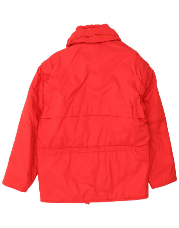 Belfe & Belfe Chaqueta acolchada holgada para hombre UK 36 Small Red
