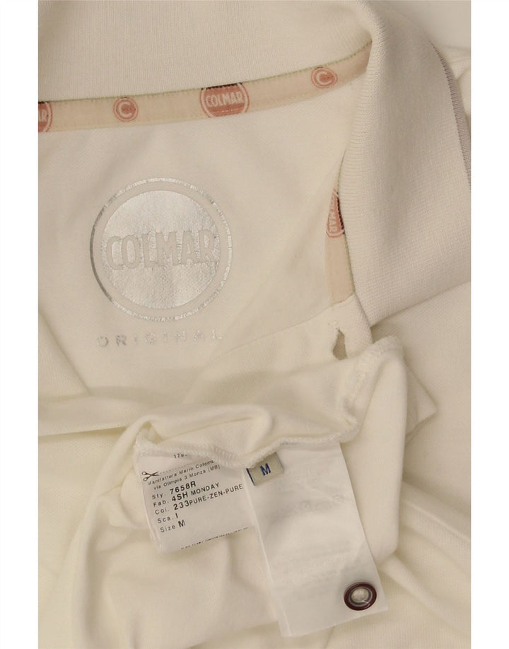 Polo Colmar Hombre Mediano Blanco
