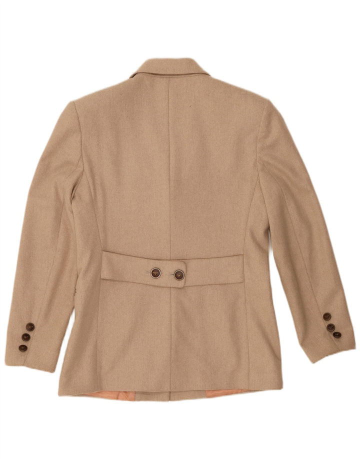 Laura Biagiotti Chaqueta Blazer para Mujer Bear's Bazaar IT 42 Beige Medio
