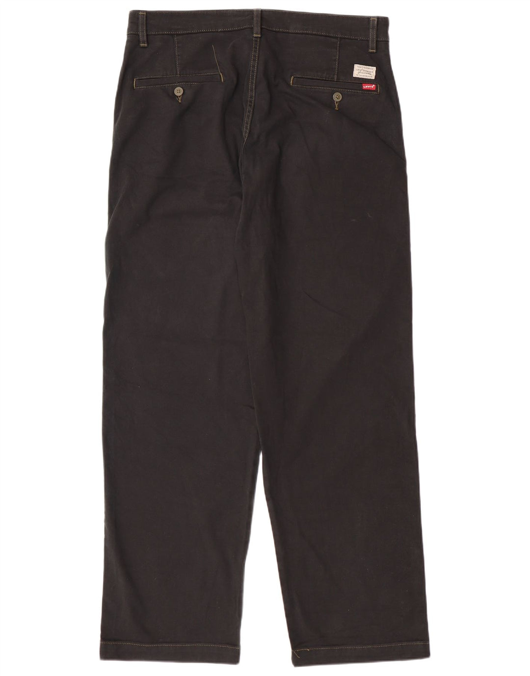 LEVI'S Pantalón chino recto 540 para hombre W33 L29 Algodón negro