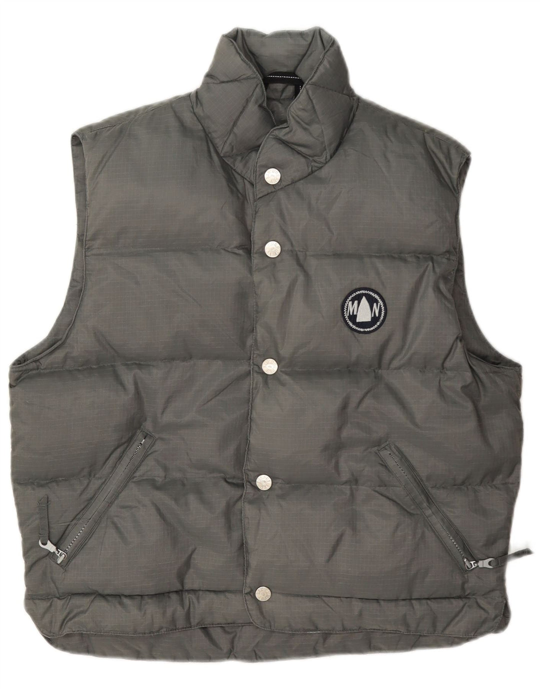 Murphy & Nye Chaleco acolchado para hombre UK 34 XS Poliamida gris