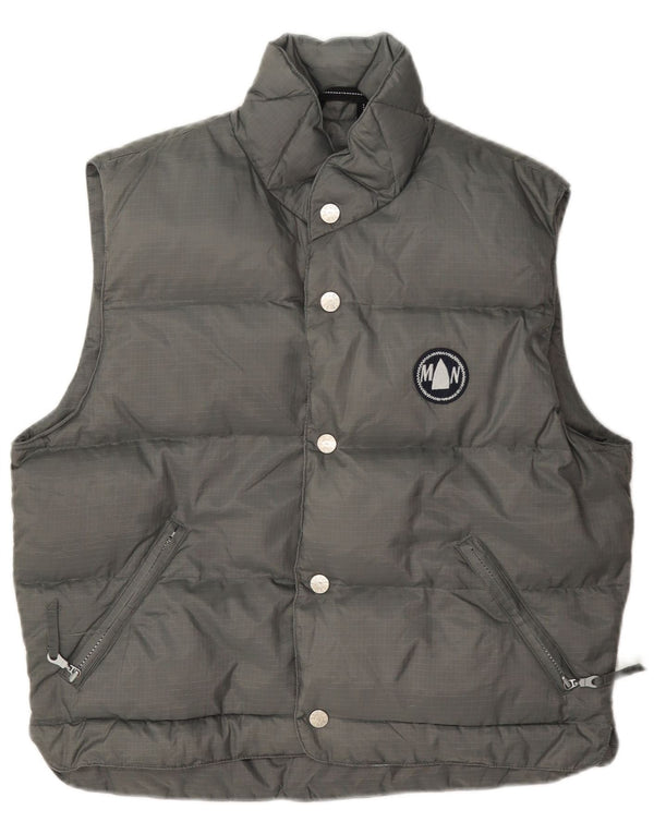 Murphy & Nye Chaleco acolchado para hombre UK 34 XS Poliamida gris