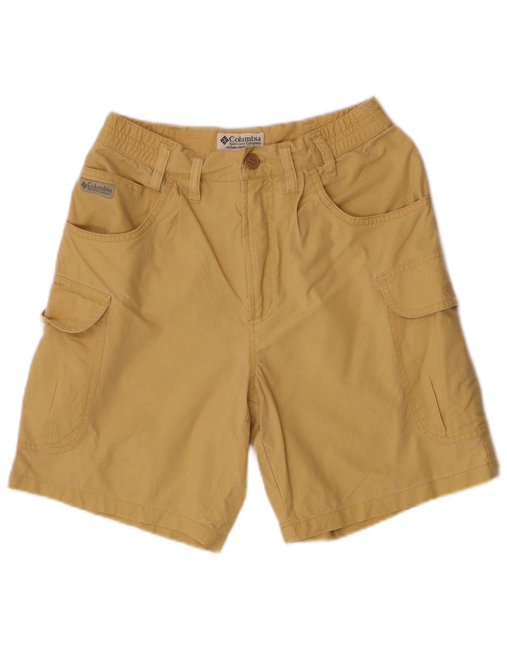 Columbia Shorts Cargo Hombre W28 Small Amarillo