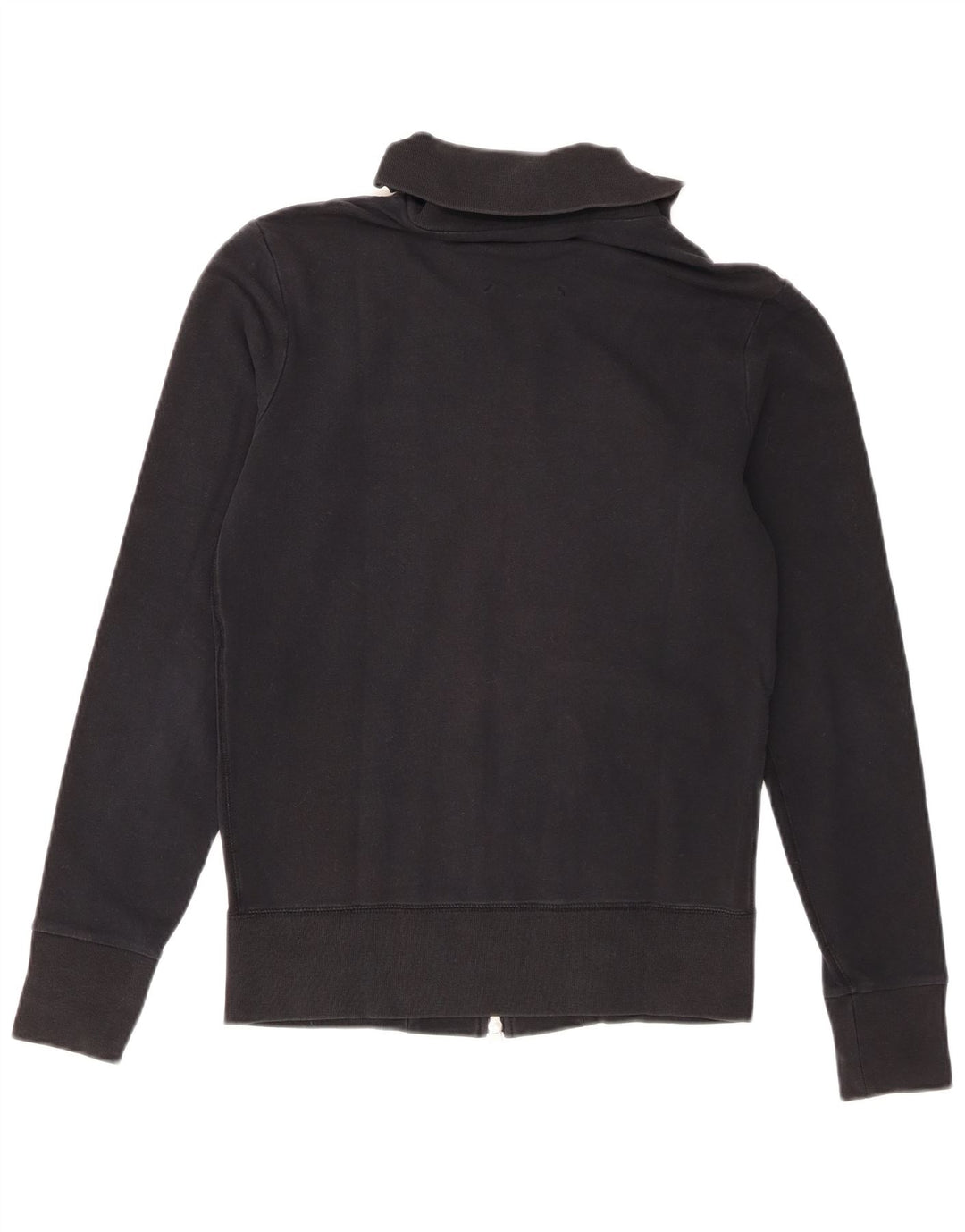 Guess Mujer Graphic Chándal Top Chaqueta UK 8 Small Negro