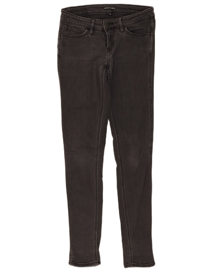 Vaqueros pitillo Levi's Line 8 para mujer W28 L32 Gris