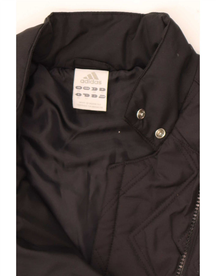 Adidas Chaleco acolchado para mujer UK 20 2XL Poliéster negro