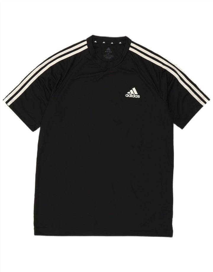 Adidas Hombre Aeroready Camiseta Top Mediano Negro Poliéster