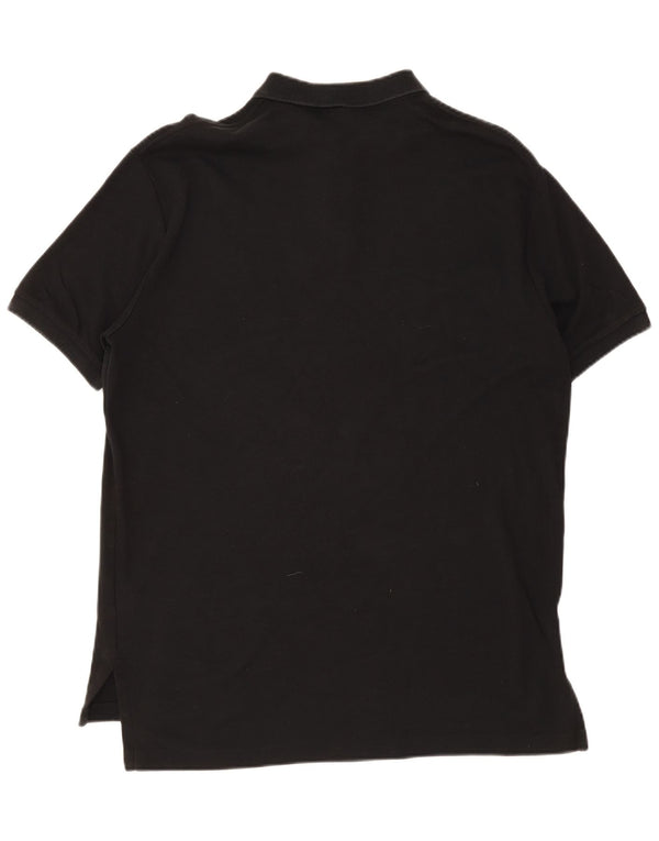Camisa Polo Ralph Lauren para hombre grande de algodón negro