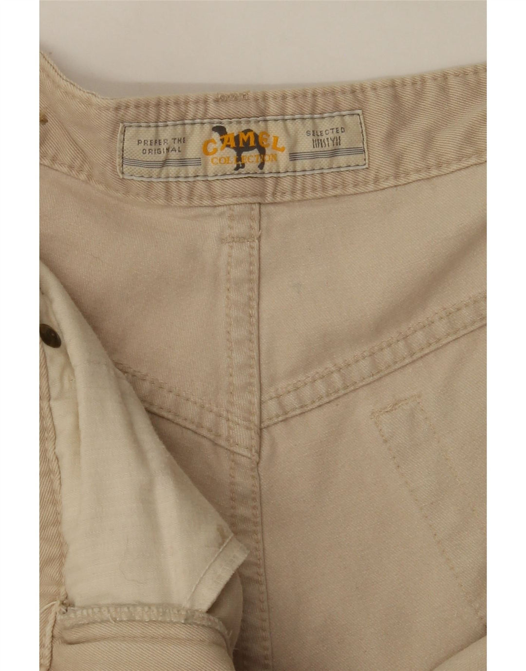 CAMEL ACTIVE Vaqueros capri para hombre W34 L20 Beige
