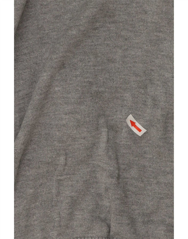 G-Star Hombre Jersey con Cuello en V Jersey Pequeño Gris Algodón