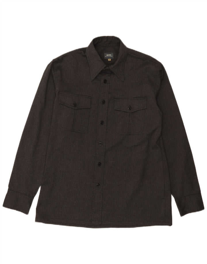 Camisa G-Star Hombre Grande Gris Poliéster