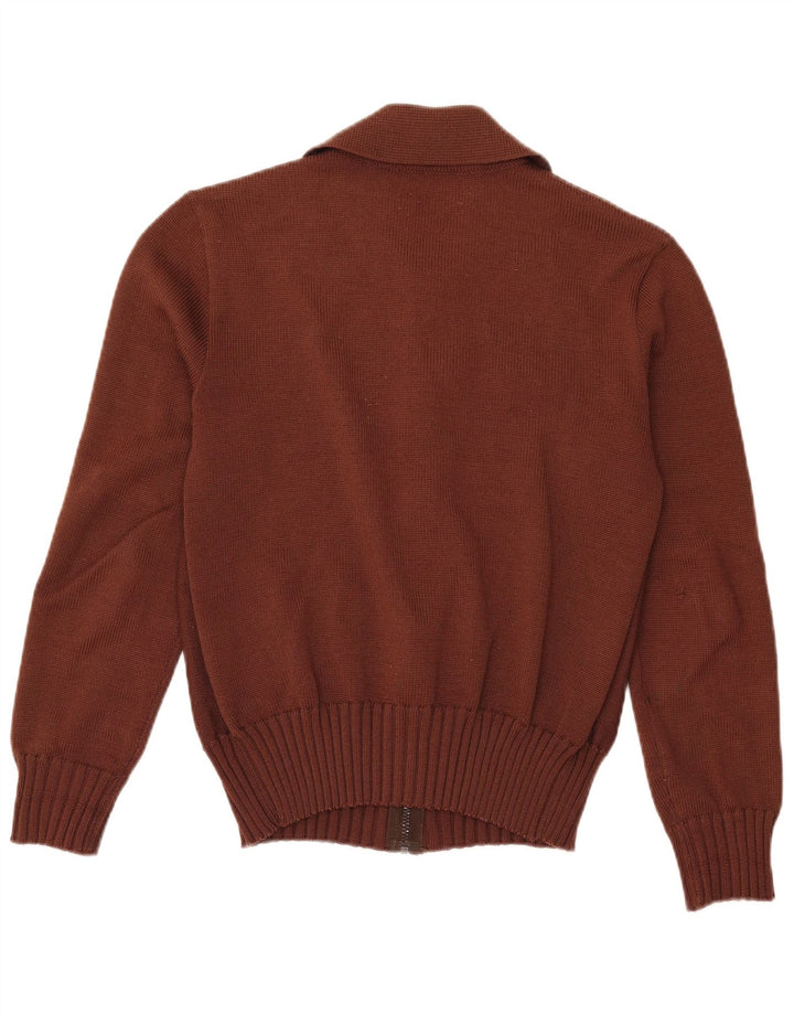 Cárdigan para mujer Rainbow IT 48 XL Lana marrón