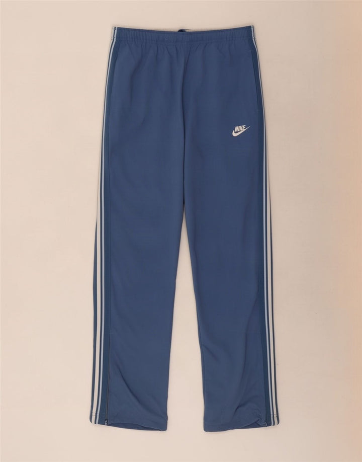 Pantalones De Chándal Nike De Nylon A Rayas Azul Medio - Hombre