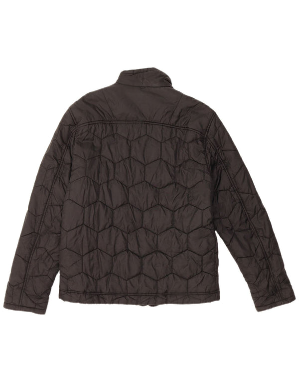 Timberland Chaleco acolchado para hombre UK 38 Medium Black Nylon