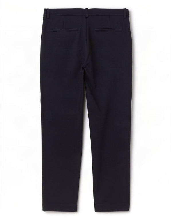 Cos Pantalones chinos delgados para hombre EU 50 Large W34 L28 Azul marino Viscosa