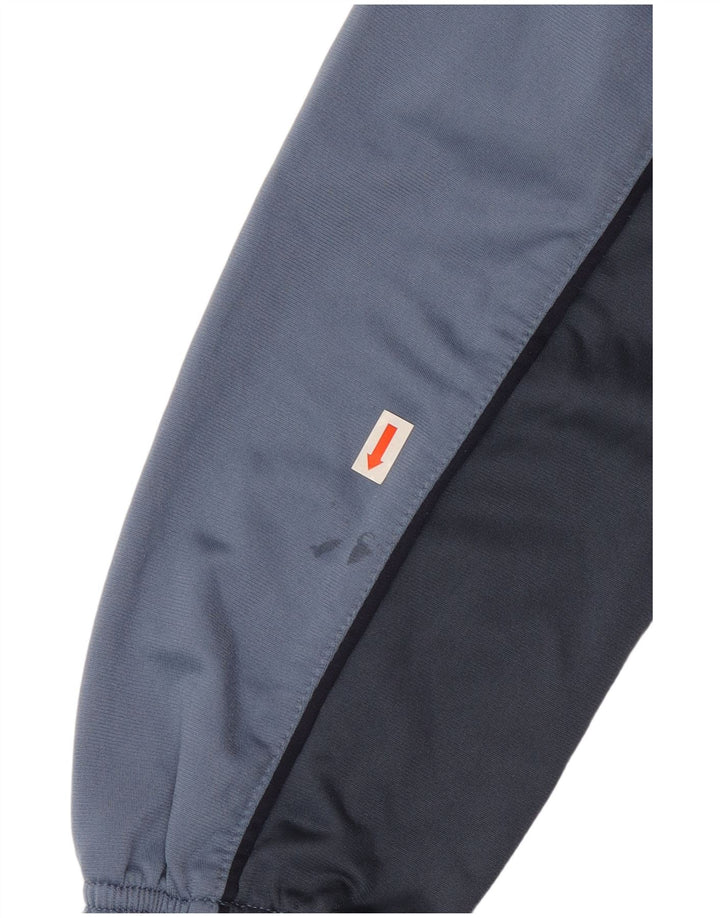 Nike - Chaqueta de chándal con gráfico para niños, 10-11 años, color azul medio
