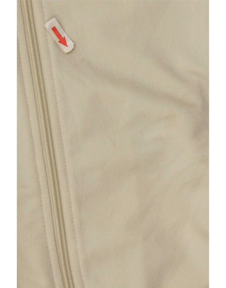 Asics Hombre Chándal Top Chaqueta Poliéster Color Block Medio Beige