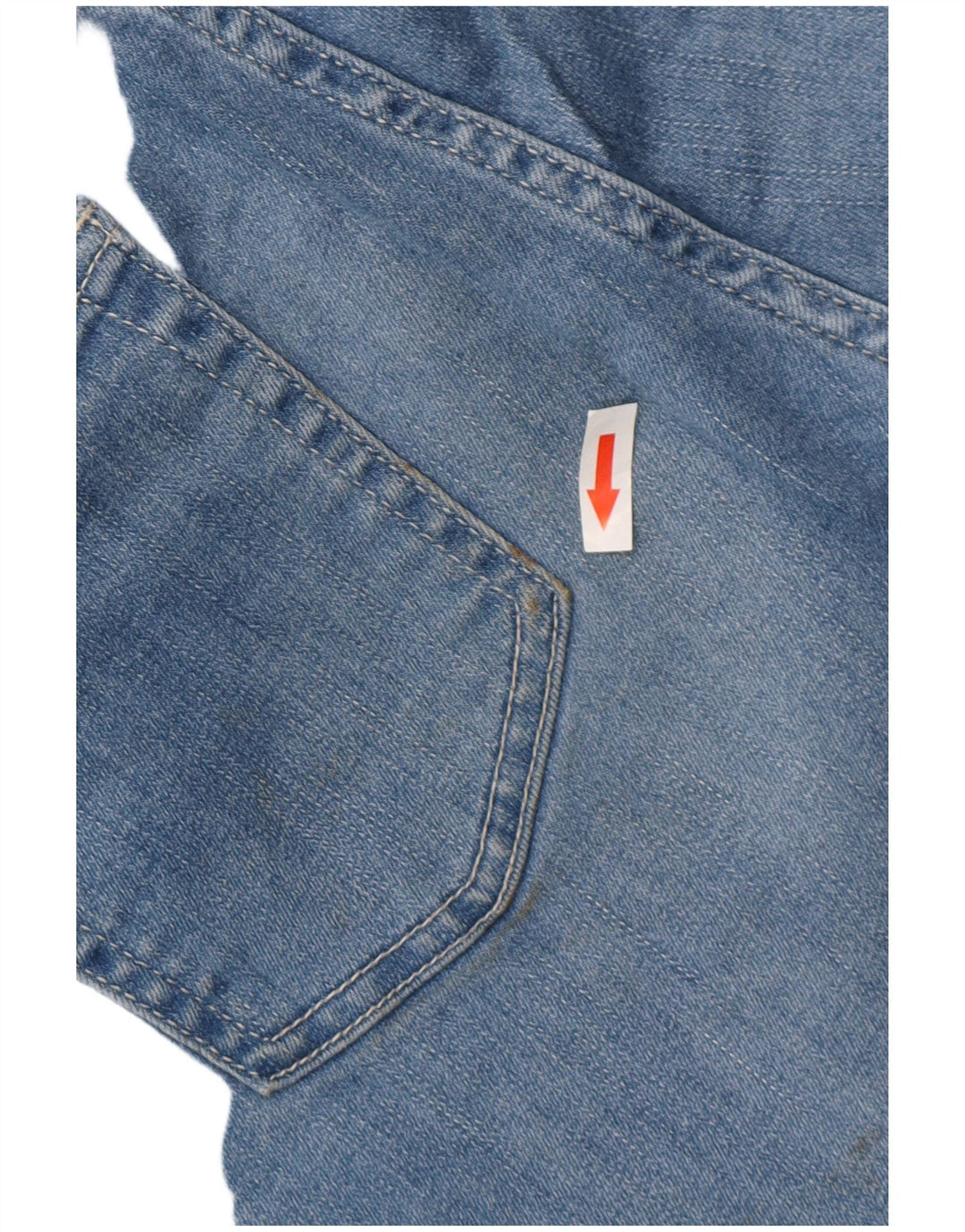 Vaqueros recortados para mujer Joules UK 12 Medium W30 L25 Algodón azul