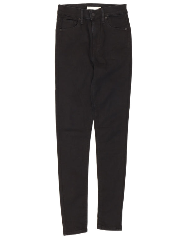 Vaqueros Levi's Mile High Super Skinny para mujer W26 L30 Algodón negro