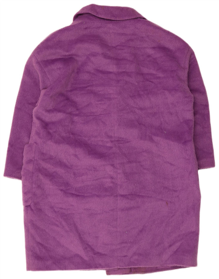 Marks & Spencer Abrigo para Mujer UK 22 3XL Poliéster Púrpura