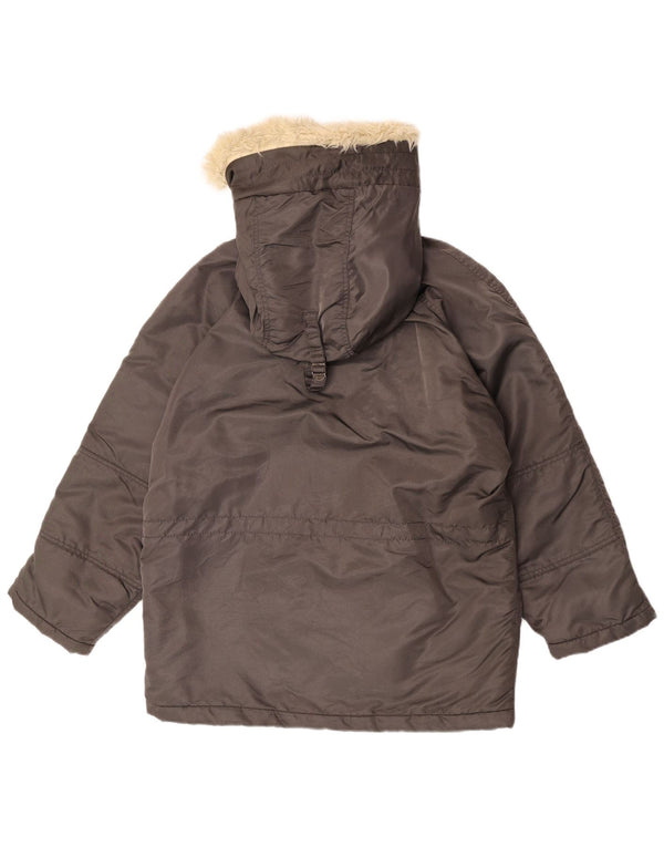 Rifle Chaqueta de vuelo MA-1 con capucha Tradition de la Marina de los EE. UU. para hombre UK 36 Small Brown