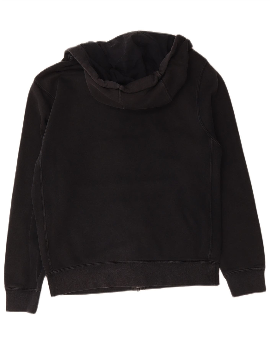 Nike - Sudadera con capucha y cremallera para hombre, talla pequeña, algodón negro