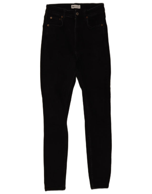 Zara Vaqueros pitillo para mujer EU 38 Small W28 L27 Negro
