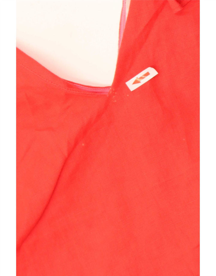Boden Blusa sin mangas para mujer UK 46 Large Red Linen