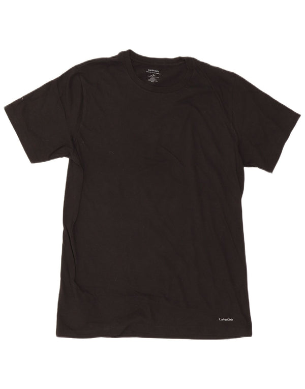 Calvin Klein - Camiseta para hombre, talla mediana, algodón negro