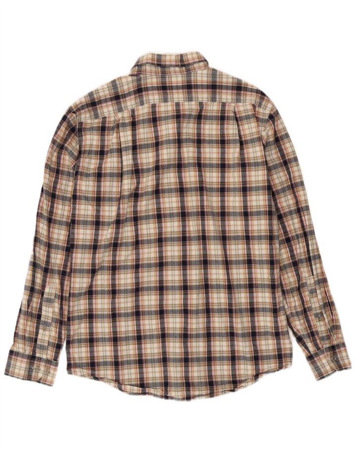 Eddie Bauer Camisa De Franela De Corte Clásico para Hombre Algodón A Cuadros Multicolor Pequeño