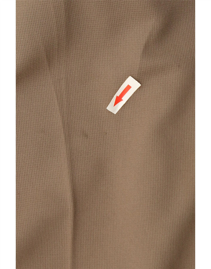 Farah Mens Pegged Traje Pantalones W36 L32 Beige