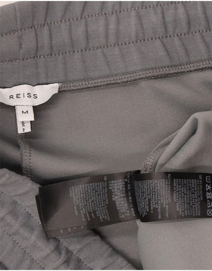 Pantalones De Chándal Reiss Hombre Joggers Gris Medio Poliéster