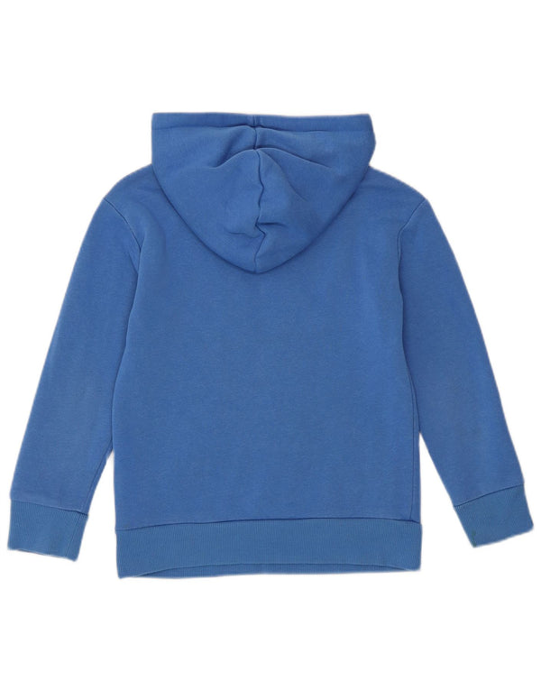 Puma Sudadera con capucha gráfica para niños 5-6 años XS Algodón azul