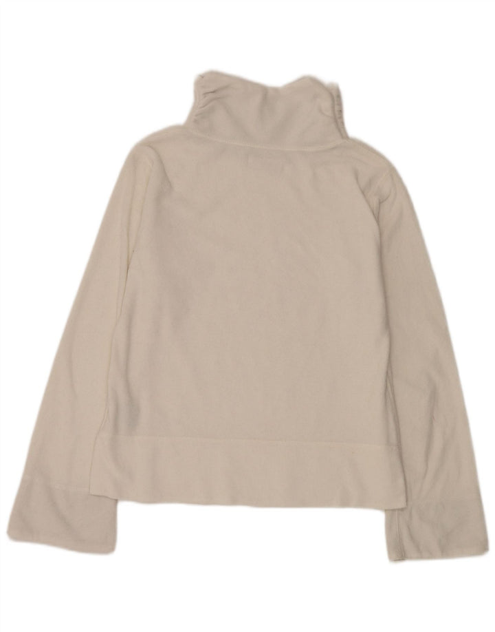 Top Roxy Mujer Manga Larga UK 40 Medio Off White Poliéster