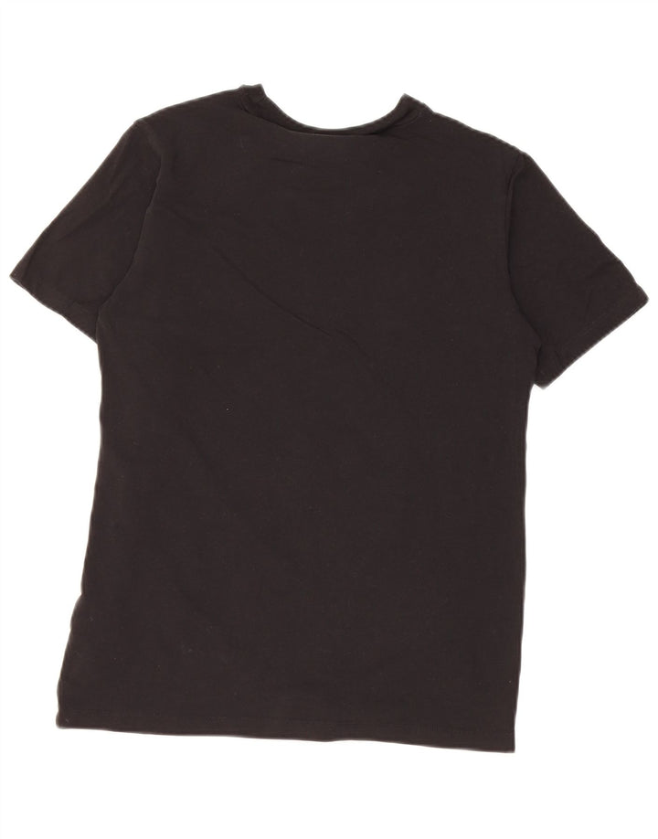 Adidas - Camiseta gráfica para mujer, talla 40, talla M, color negro