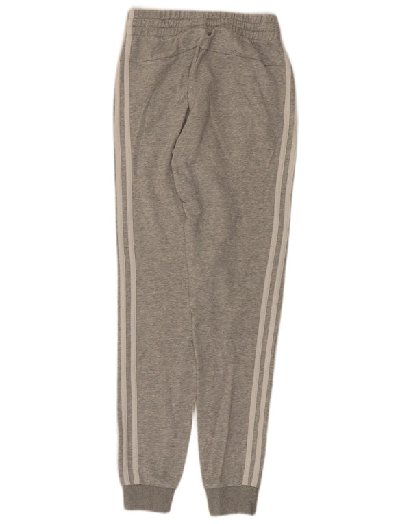 Adidas Mujer Chándal Pantalones Joggers UK 0/2 2XS Gris Algodón