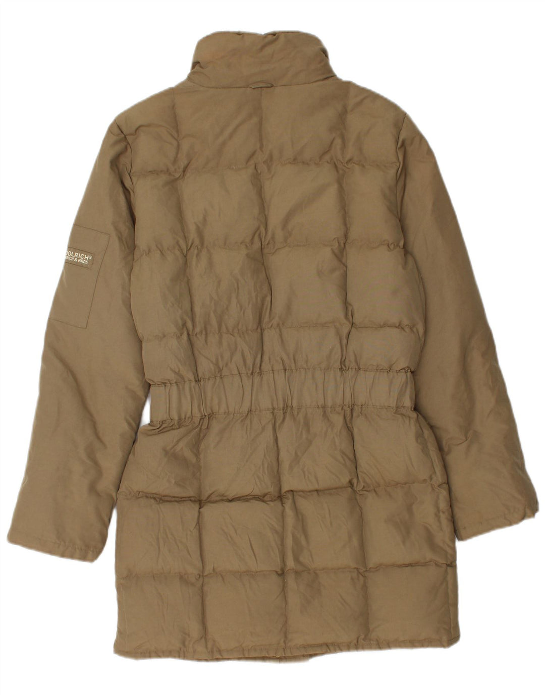 Woolrich Abrigo acolchado extragrande para mujer UK 6 XS Algodón caqui