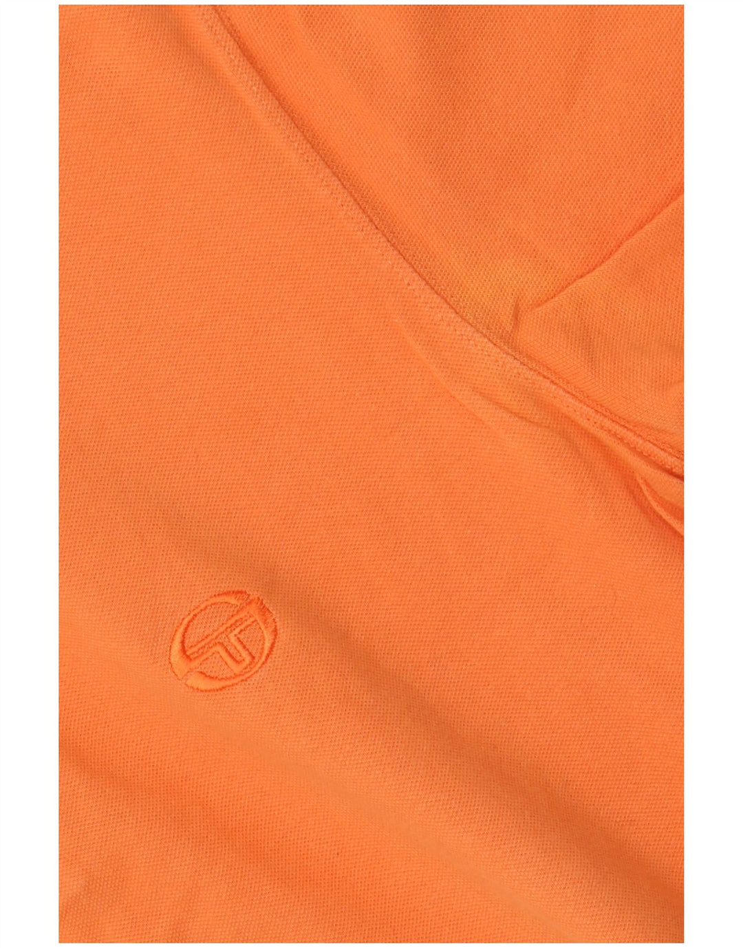 SERGIO TACCHINI Polo para hombre IT 48 Small Naranja Algodón