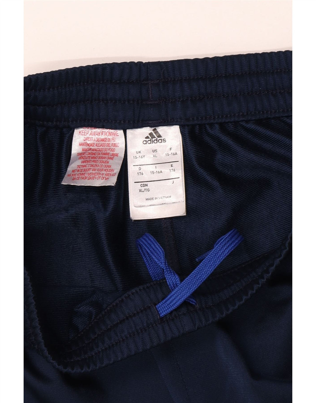 Pantalón Corto Adidas Niño Sport 15-16 Años Azul Marino Poliéster
