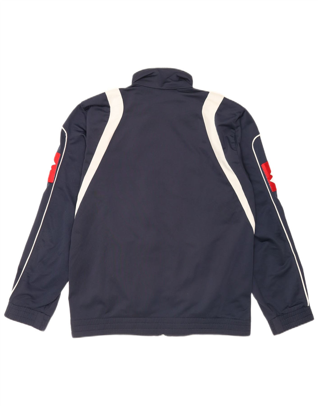 Lotto Chaqueta de chándal para hombre UK 38/40 Medium Azul marino Colorblock
