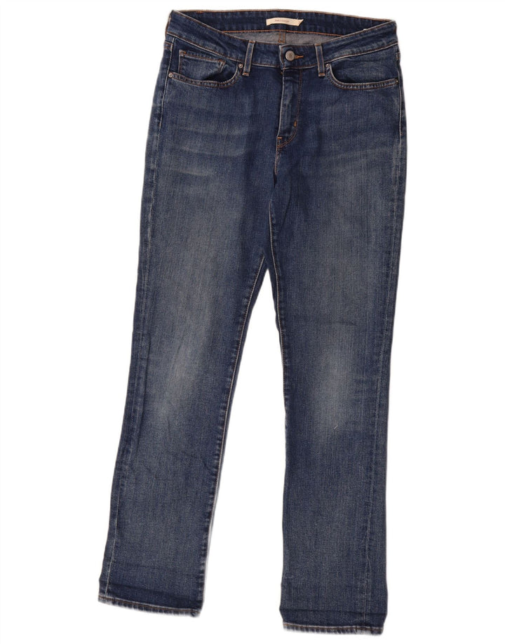 Vaqueros Levi's Mujer 714 Rectos W30 L30 Algodón Azul