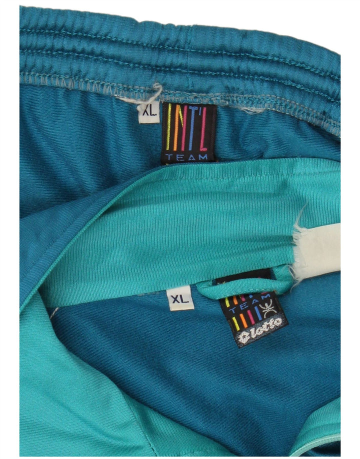 Lotto Chándal Completo Gráfico Hombre XL Bloque De Color Azul