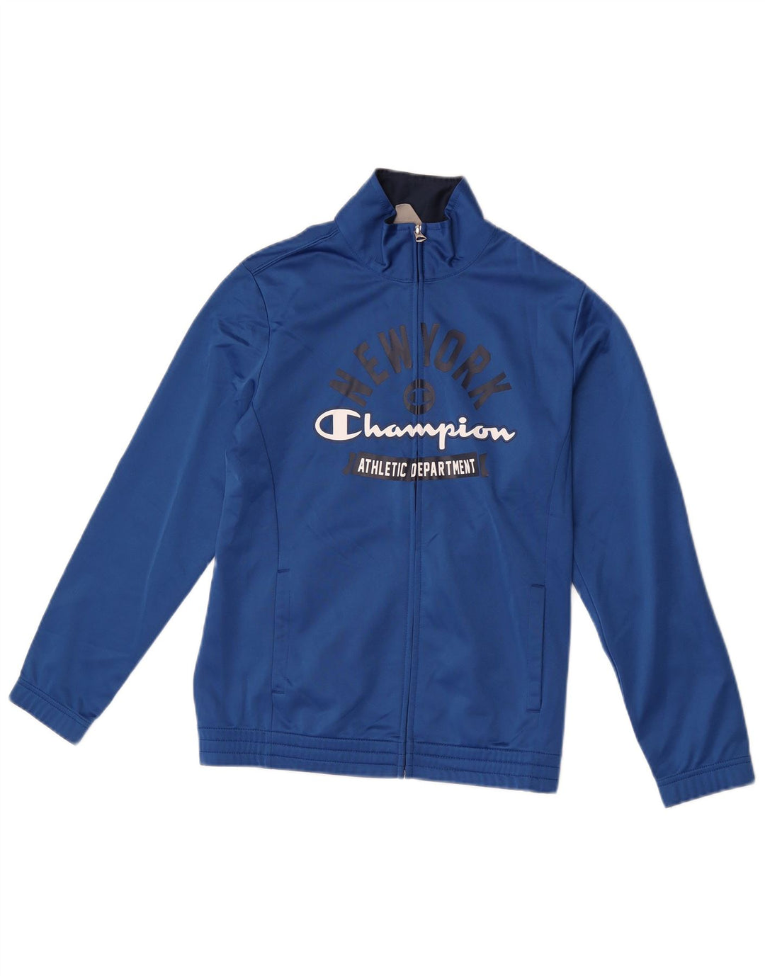 CHAMPION Chaqueta de chándal con gráfico para niños 11-12 años Grande Azul