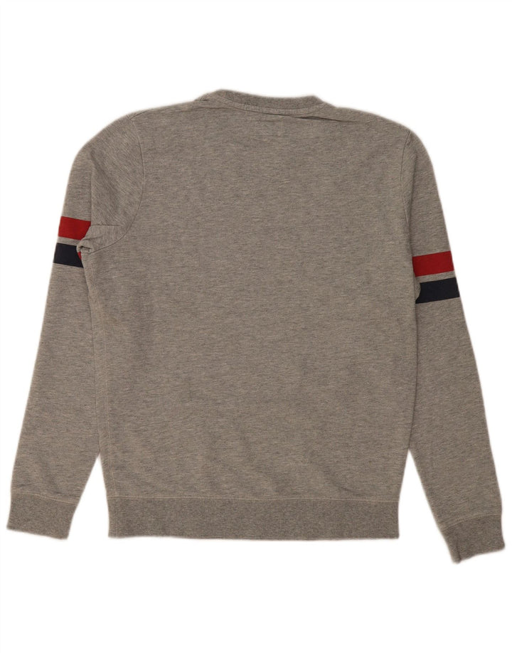 Wrangler Sudadera Estampada Con Estampado De Algodón Gris Color Block Pequeño Para Hombre