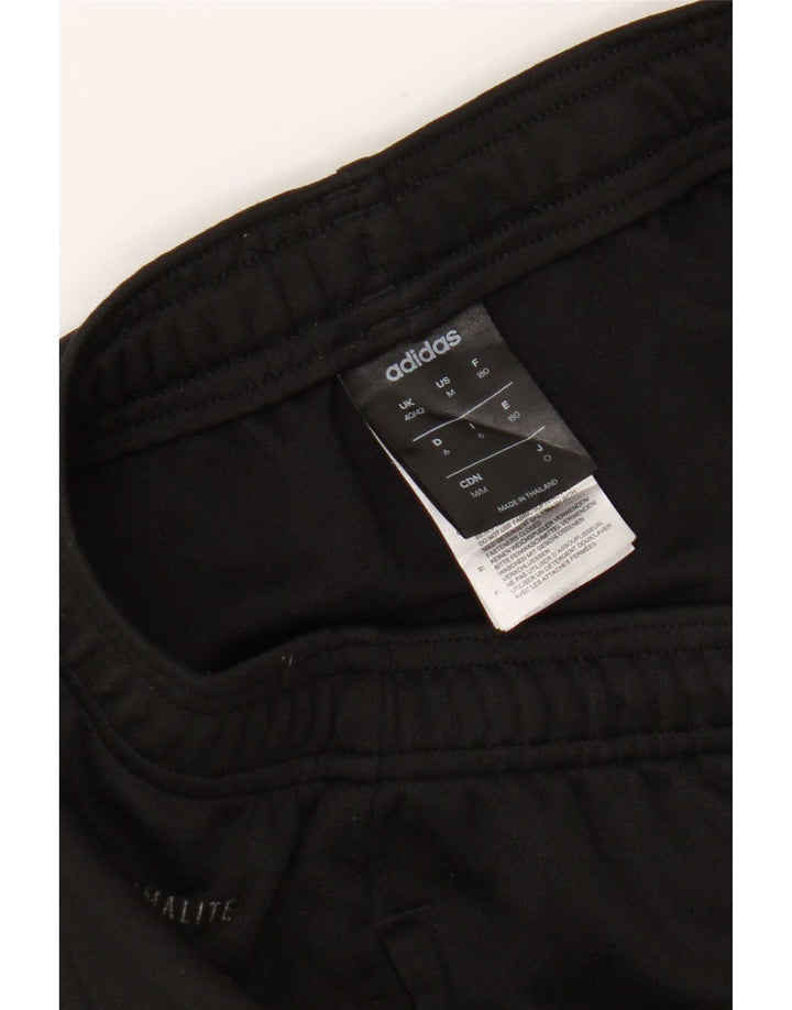 Adidas Mens Climalite Chándal Pantalones UK 40/42 Mediano Negro Poliéster
