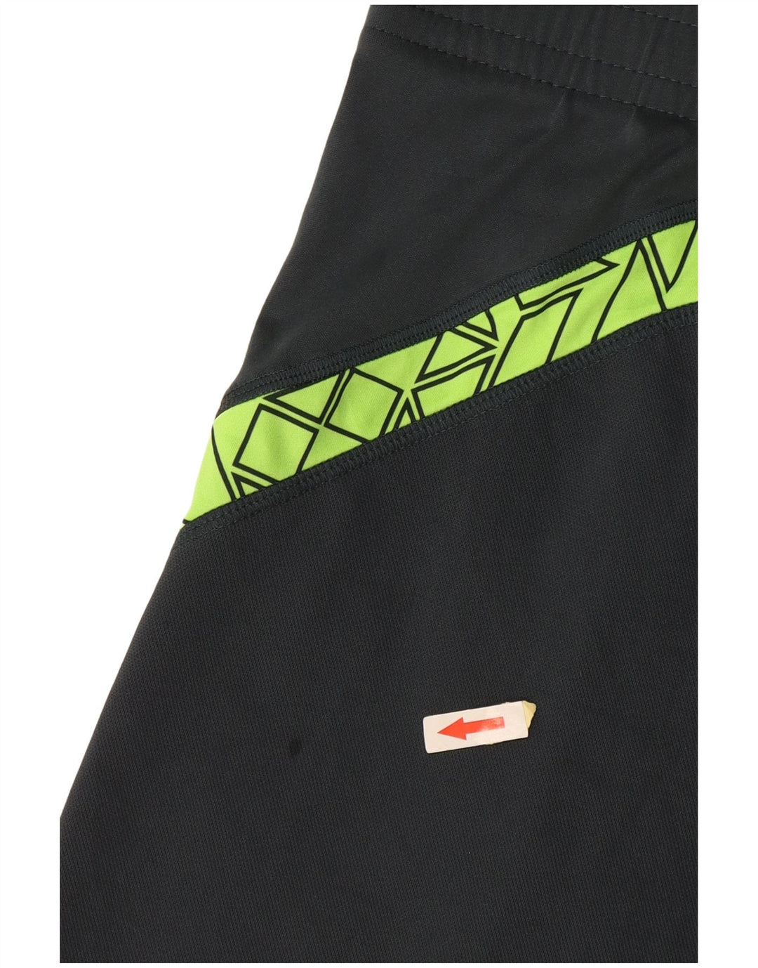 PUMA Shorts deportivos para mujer US 14/16 Poliéster geométrico gris grande