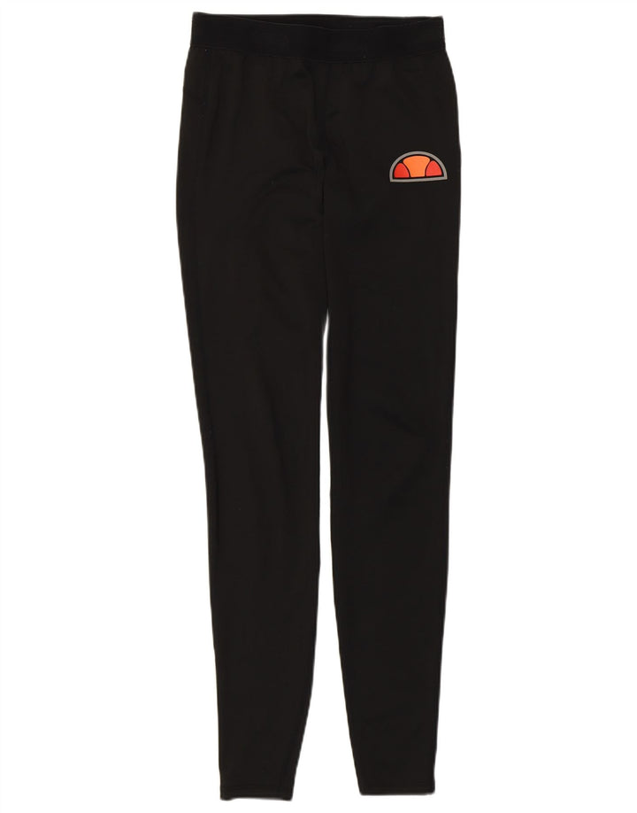 Leggings Ellesse para mujer UK 8 Small Poliéster negro
