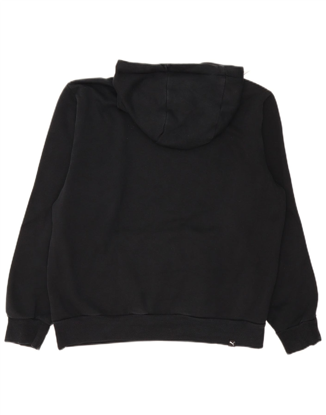 Puma Hombre Sudadera Con Capucha Gráfica Jersey De Algodón Negro Mediano