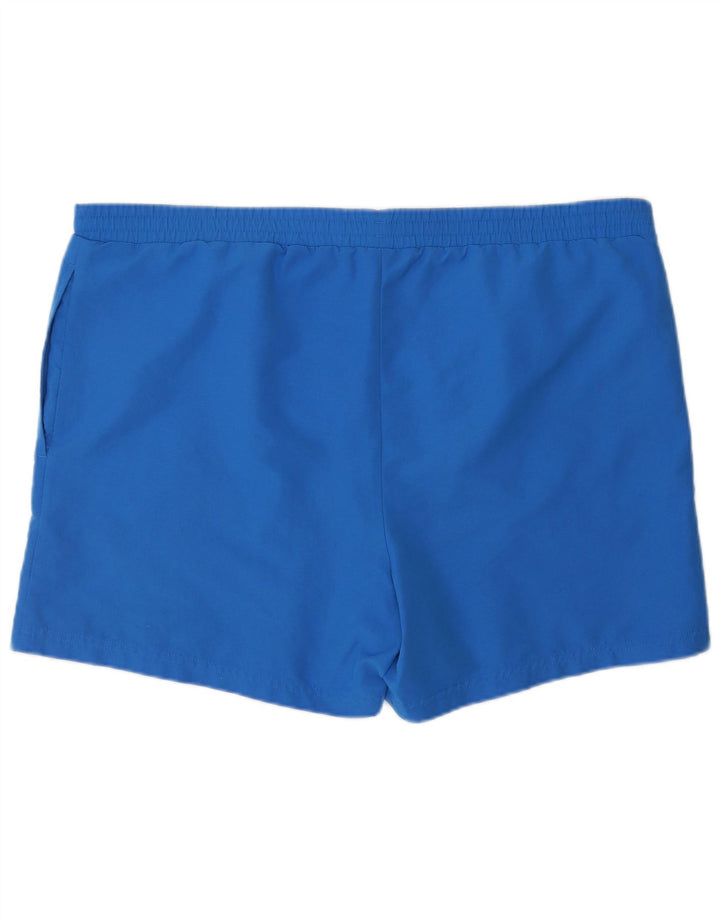 Adidas - Bañador con estampado gráfico para hombre, poliéster, color azul grande