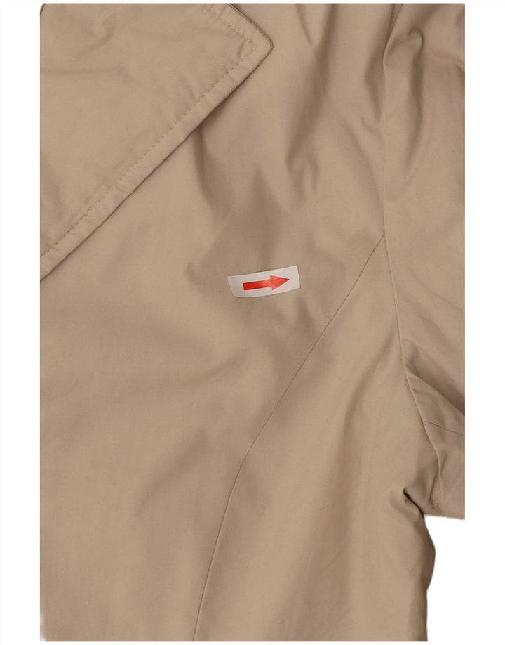 Zara Mujer Blazer Chaqueta ES 40 XL Poliéster Beige